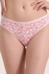 Zivame Regular Rise Full Coverage Bikini Panty (Pack of 3) - Multicolor — thumbnail 9